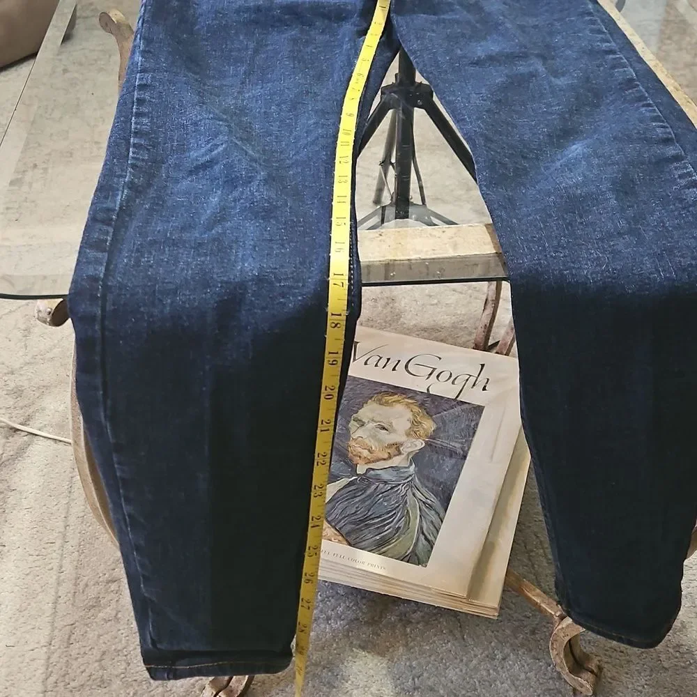 Old Navy Slim Dark Wash Straight Leg Jeans Size 30x32